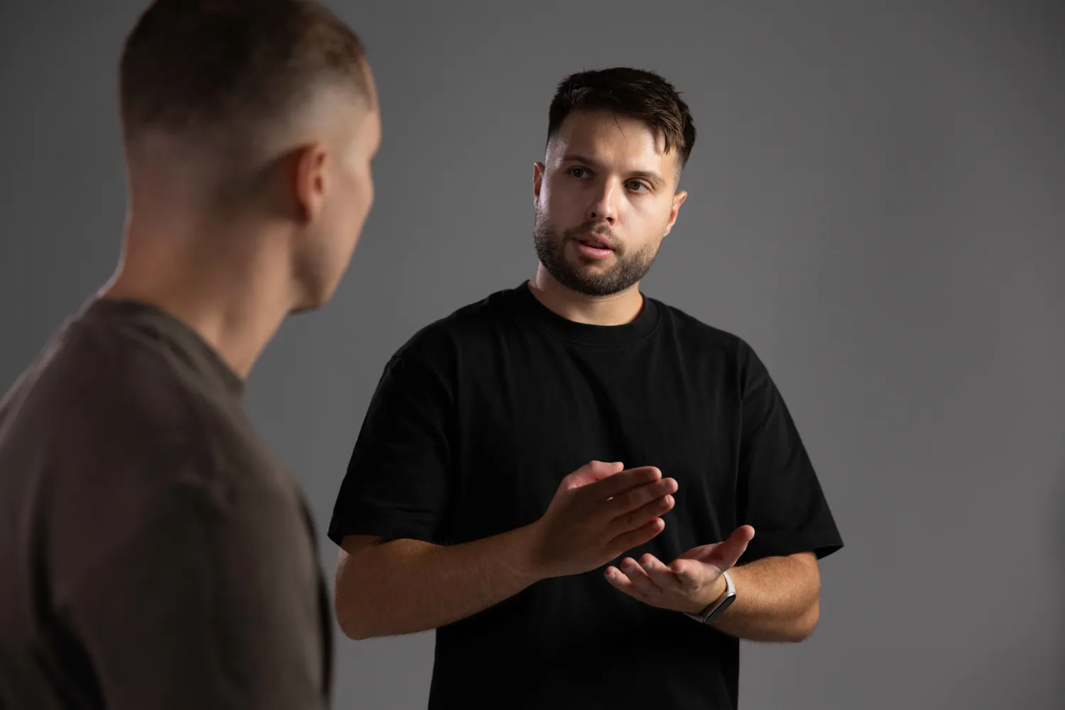 Portrait of Konstantinos, founder of Trustflow