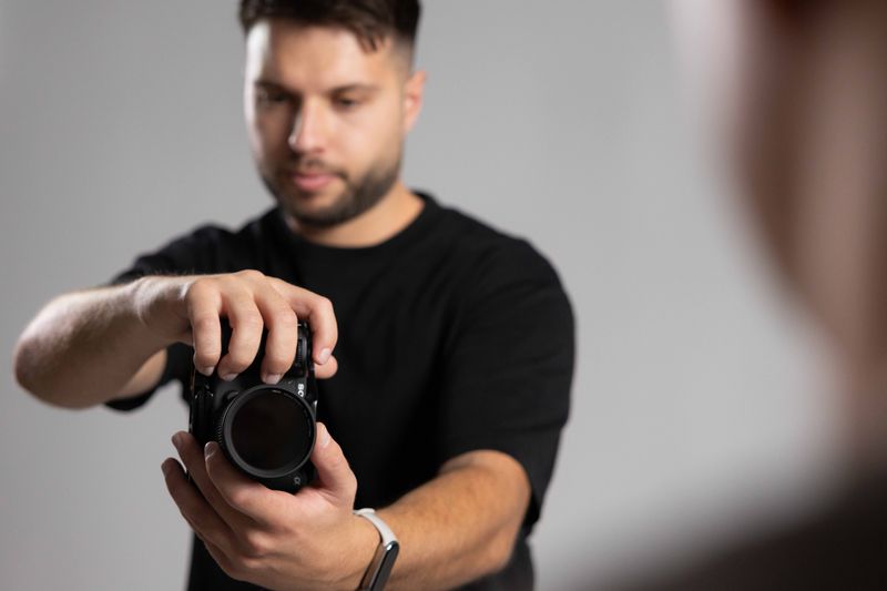 Corporate headshot session